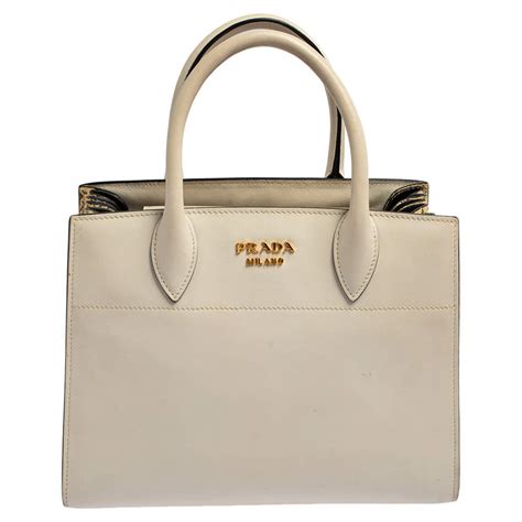 prada prada bibliotheque leather tote|Prada Bibliotheque Tote Bag .